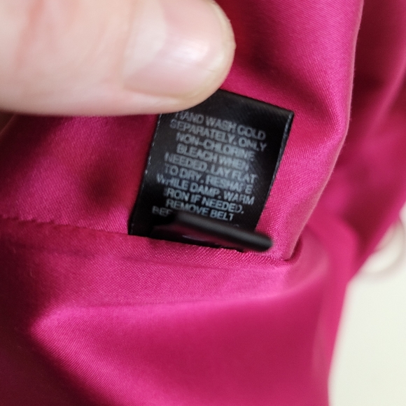 Hot🩷PinkExpress Silk strapless dress - Picture 8 of 11